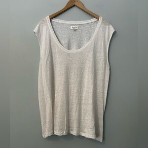 Ladies size XL 100% Linen tank style top. Never worn